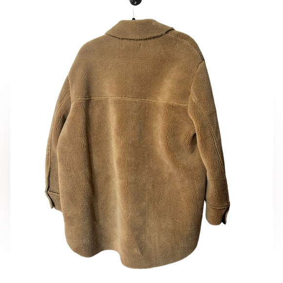 NWOT Zara Teddy Double Faced Shacket - Picture 6 of 6